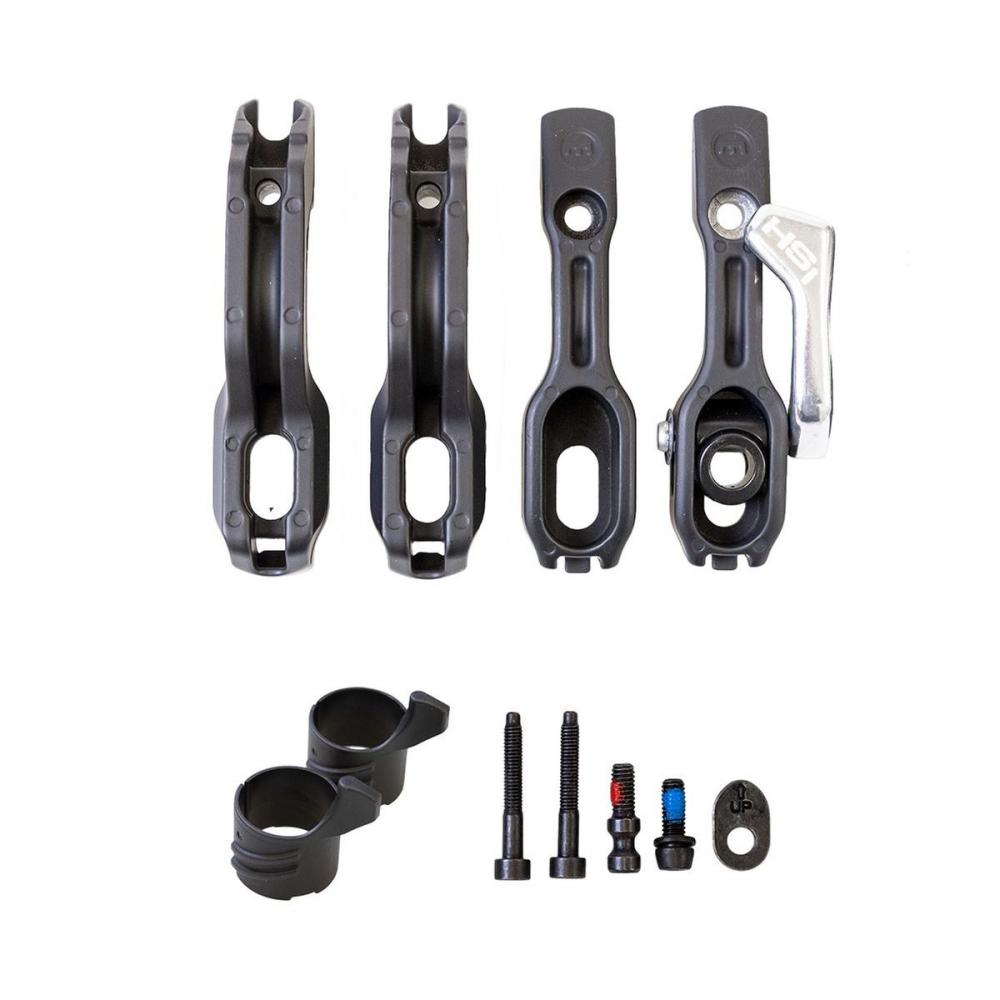 MAGURA HSi-Adapter komplett für eine Bremse, schwarz - präzise Montage für HS-Bremsen