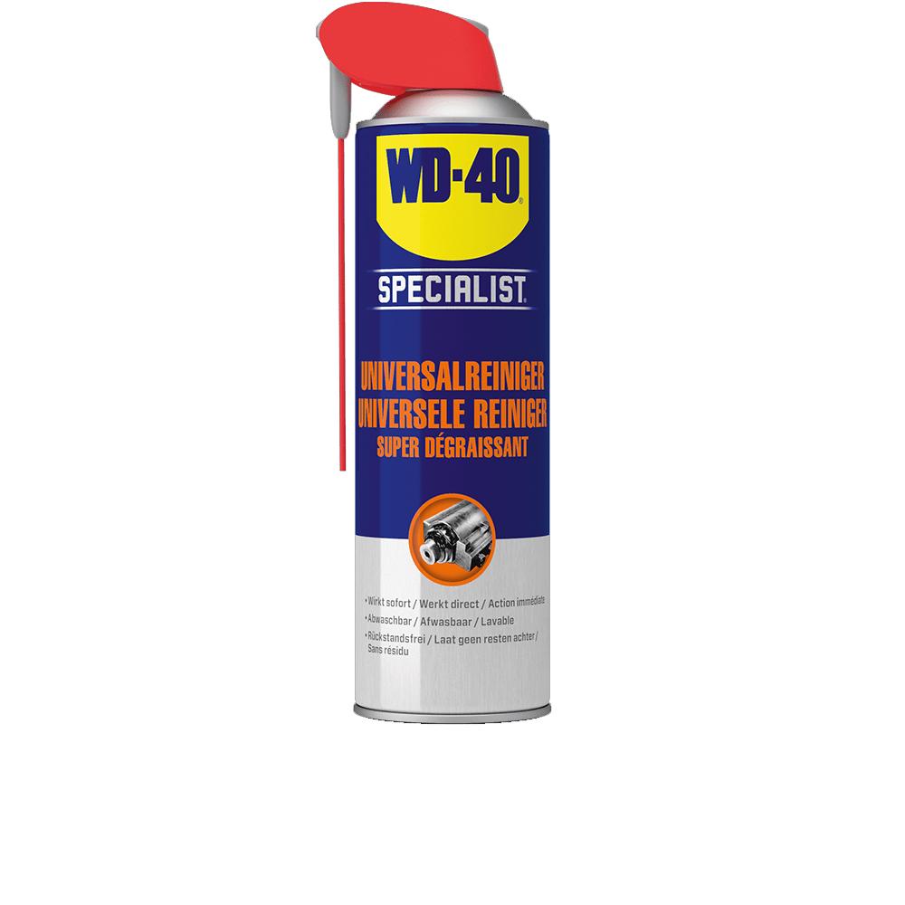 Wd-40 Specialist Universalreiniger 500ml Entfernt Fett, Öl, Schmutz Und Ruß, Wirkt Sofort, Abwaschbar, Rückstandsfrei, Ideal Für Metalle, Smart Straw Sprühsystem