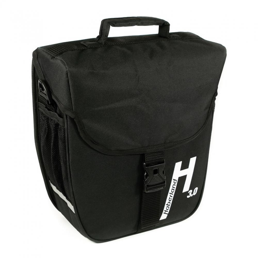 Einzeltasche 14l Basic 3.0 Schwarz - Praktische Gepäckträgertasche Mit Klappbarem Volumen