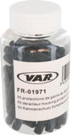 VAR 50 Stk. Rahmenschutz 4 mm Schwarz - zuverlässiger Schutz für Rahmen und Zughüllen