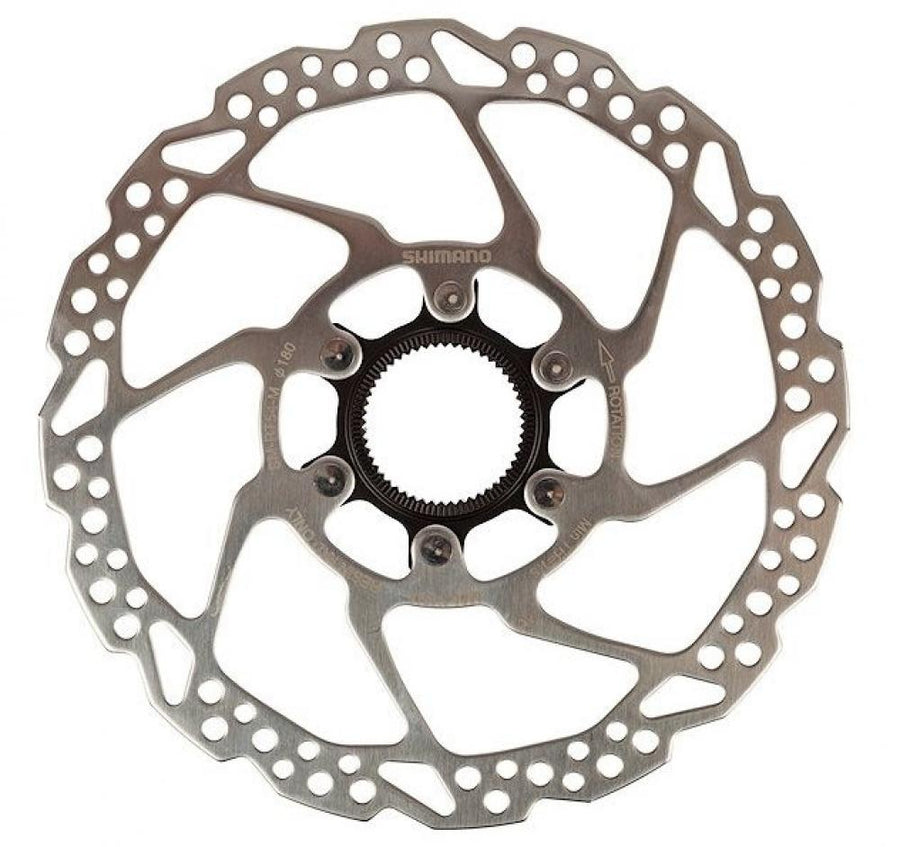 Shimano Bremsscheibe SM-RT54M 180mm Center Lock - leise und kraftvolle Bremsperformance