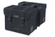 Basil Doppeltasche Kavan Eco Classic - 68 Liter, Organic Canvas, Universal Bridge, schwarz, 24 x 41 x 32 Zentimeter