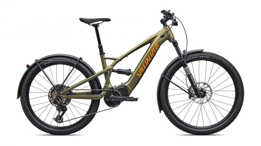 TERO X 5.0 29 Zoll MTB Mountainbike - Laurel Green Metallic/Orange XL - E-Mountain Bike