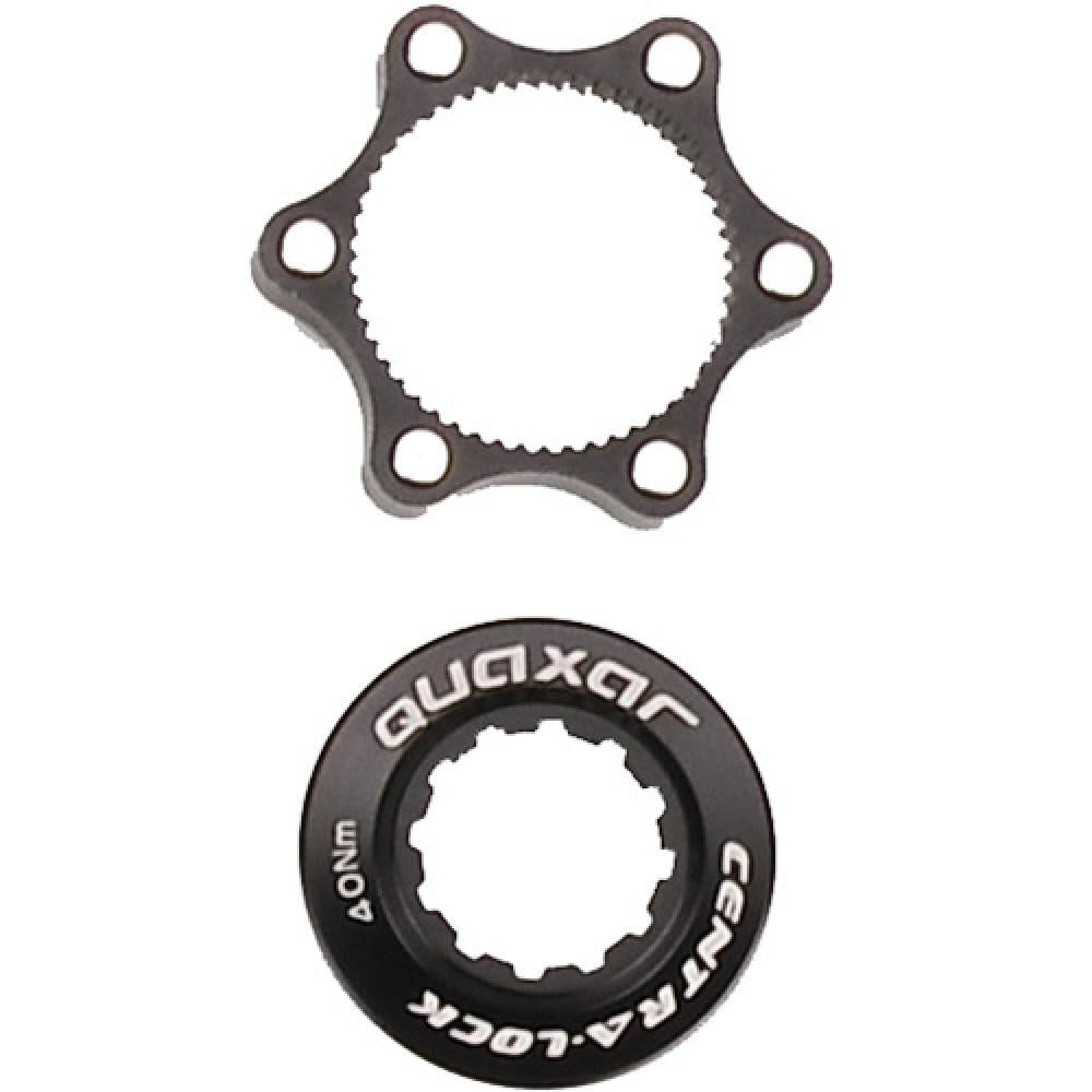 Centerlock-adapter Inkl. Rockring, Schwarz