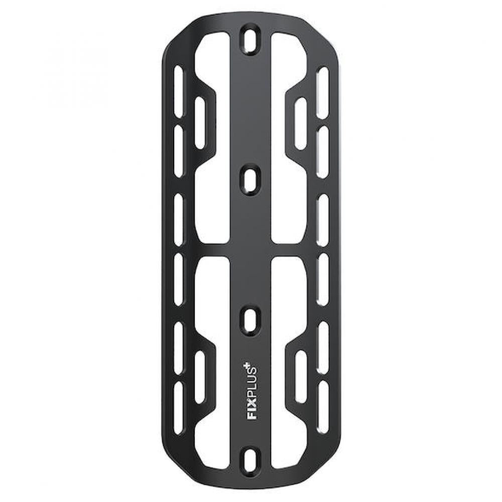 FixPlus Strap Board M ca. 22×7,5 cm Schwarz - stabile Cargo-Halterung fürs Bikepacking