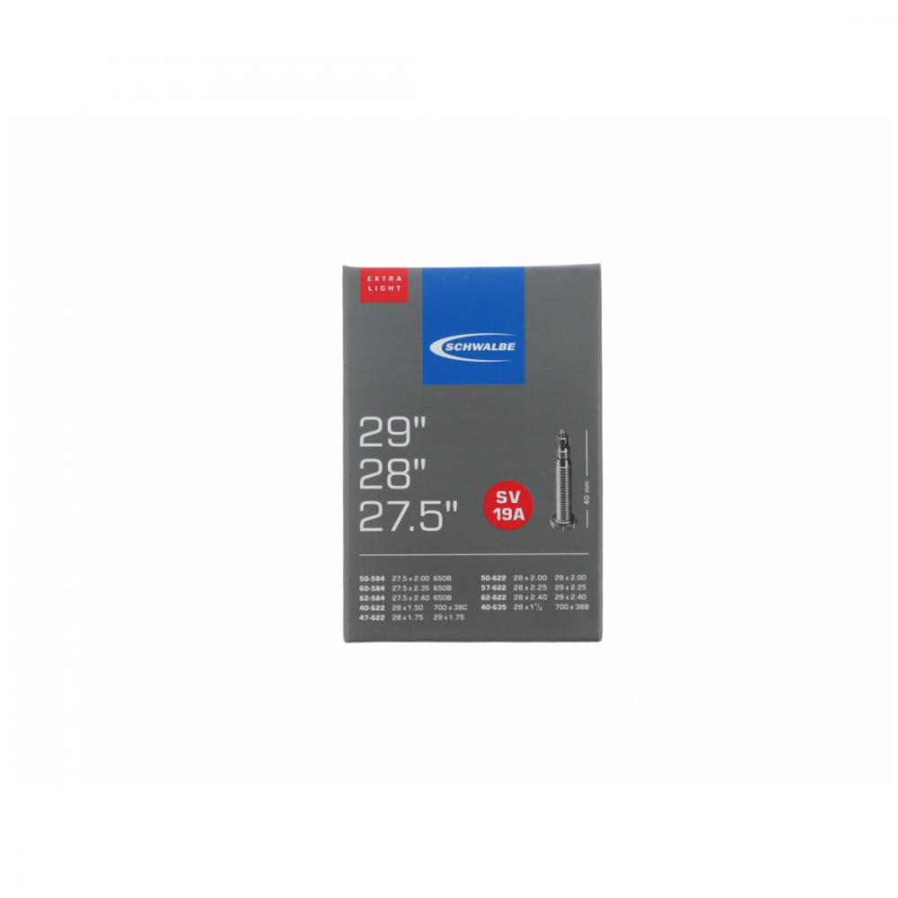 Schwalbe 1x Schlauch SV19A extra leicht (40/62-584/635) - 27,5/28/29x1.50-2.40