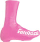 VeloToze Überschuh 2.0 lang pink L - wasserdichter Aero-Überschuh für kalte Tage