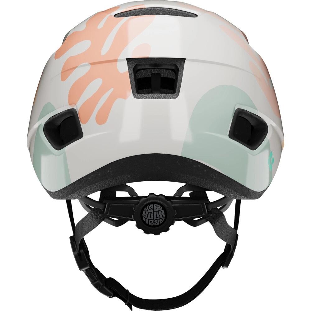 LAZER Nutz KinetiCore 2.0 Kinder-Fahrradhelm Orange Leaves - sicher & leicht