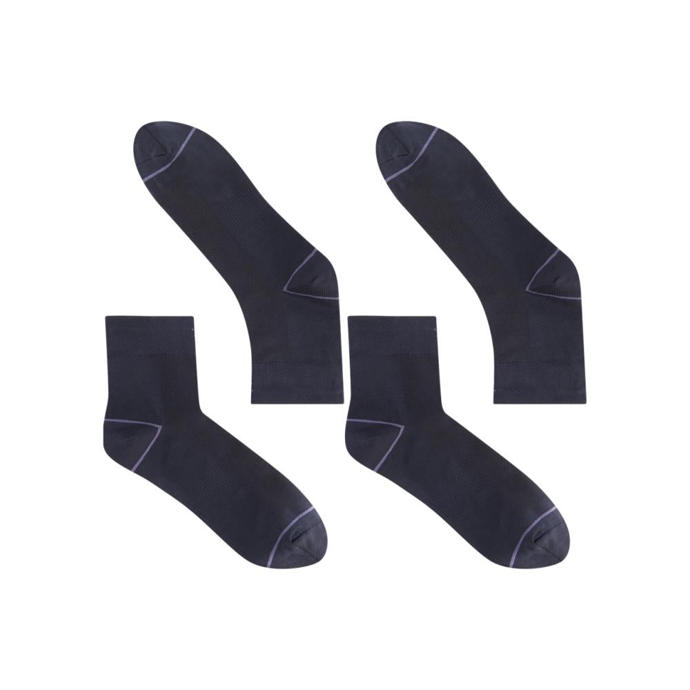 BBB Cycling BBB Socken Combi Feet (2 Paar) 35 schwarz - Hightech-Radsocken für optimalen Komfort