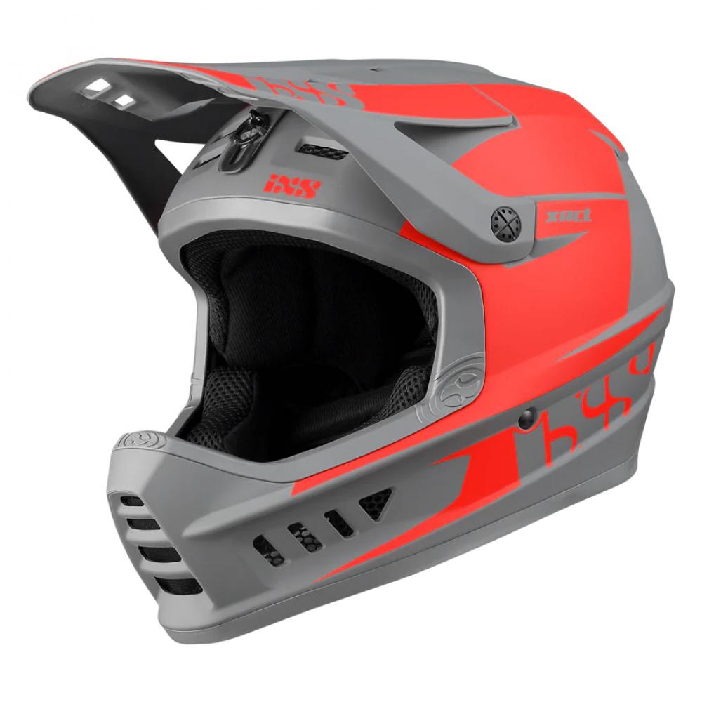 IXS Sports Division iXS XACT Evo helmet XS/S Red-Graphite - sicherer Fullface-Helm für Downhill & Enduro