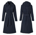 Basil Fahrrad Regentrenchcoat Mosse Damen night blue Größe S
