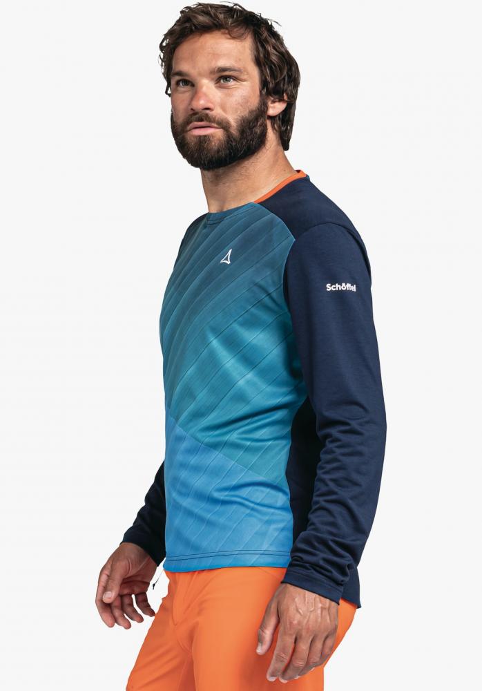 Schöffel Longsleeve Altitude M blau Größe 56
