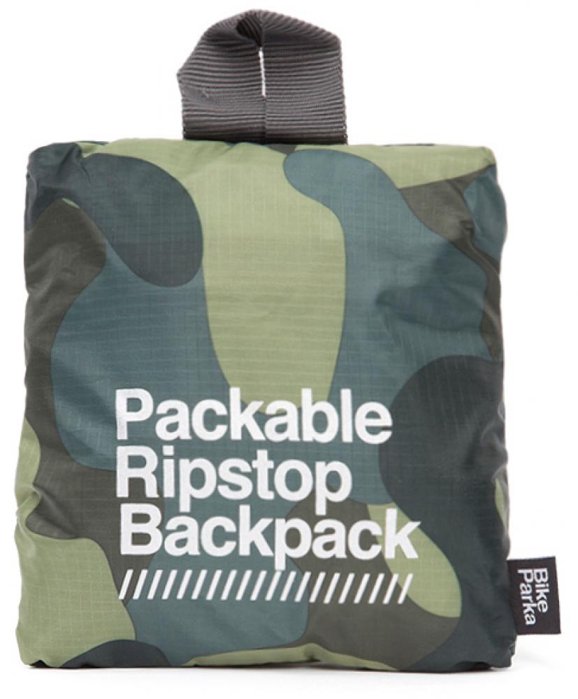 BikeParka Rucksack BACKPACK Camo One Size Camo - ultraleichter, robuster Tagesrucksack