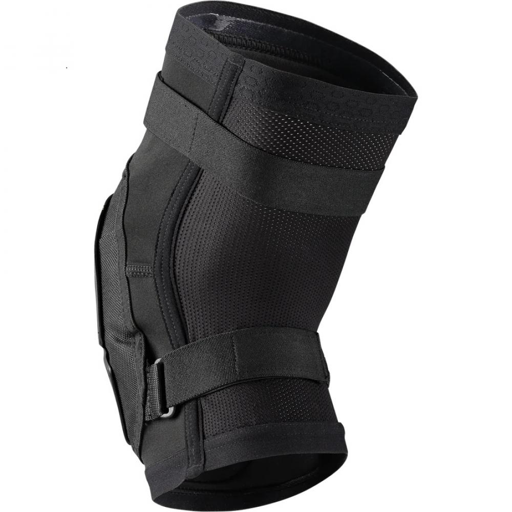 IXS Sports Division iXS Hack EVO Race knee guard M black - komfortabler Knieschutz mit Hartschale