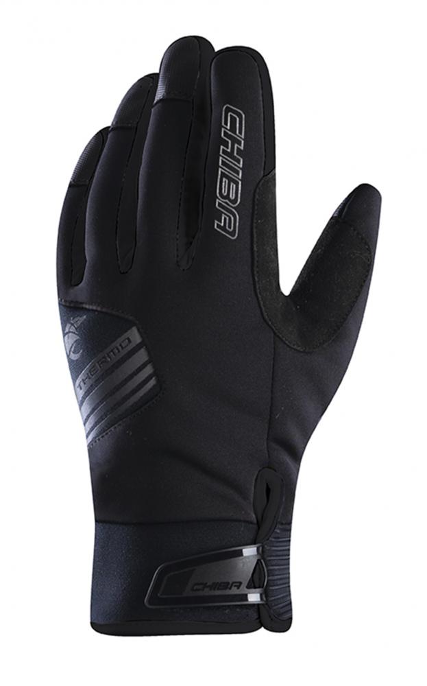 CHIBA Thermo X-Cross - wasserdichte Radhandschuhe, Touchfinger, Größe 11,5