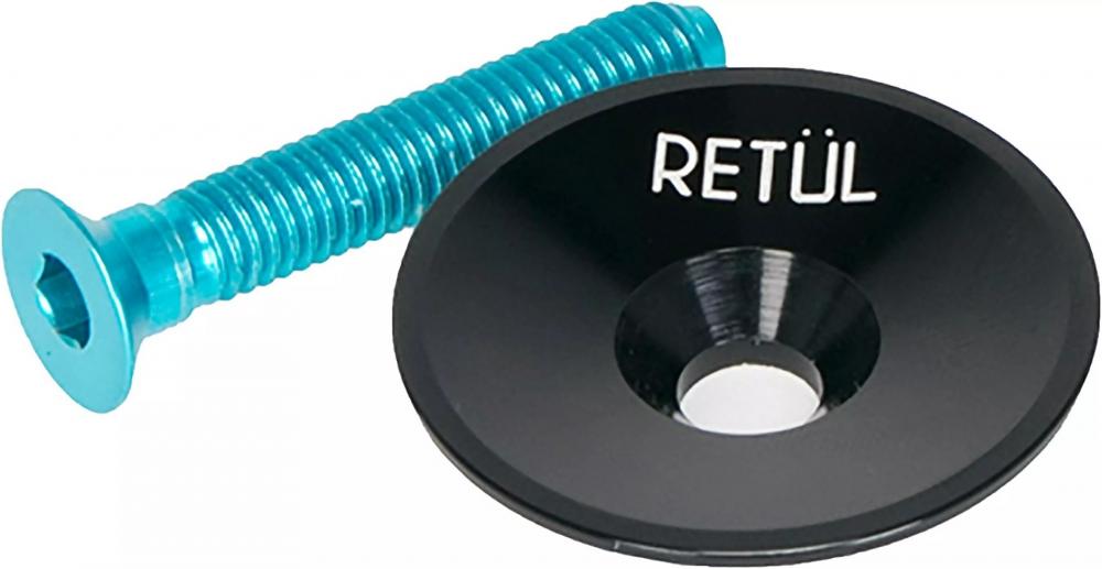 Specialized RETUL TOP CAP SET BLK/BLU - Präzisions Ahead-Kappe für optimales Bike-Fitting - FIT PRODUCT