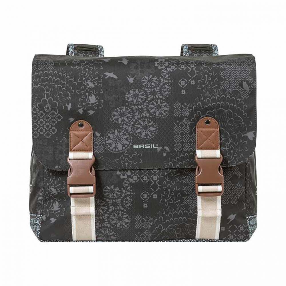 Basil Doppelpacktasche Boheme charcoal Größe 37x15x37 cm 35l