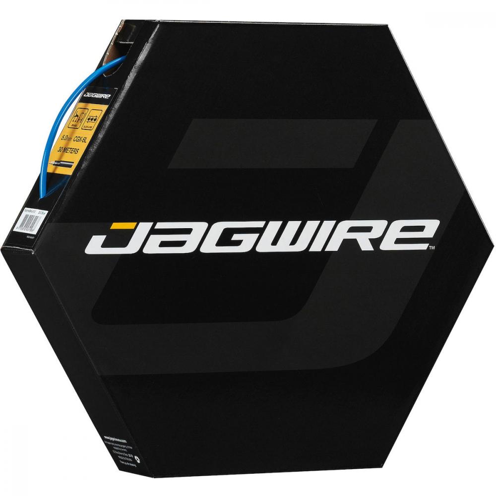Jagwire CGX-SL Bremszugaußenhülle Ø 5 mm x 30 m Blau - Slick-Lube Liner