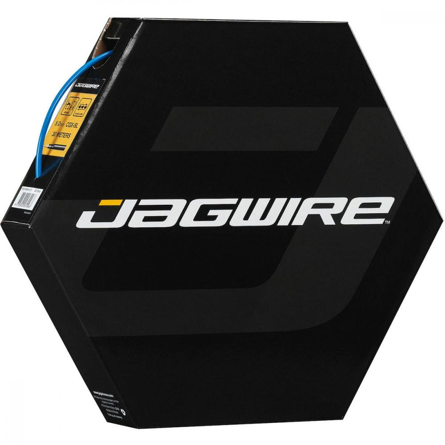 Jagwire CGX-SL Bremszugaußenhülle Ø 5 mm x 30 m Blau - Slick-Lube Liner