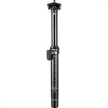 Procraft Vario-Sattelstütze D-SP.R 31,6 x 400 mm Schwarz - absenkbare Seatpost mit 125 mm Travel