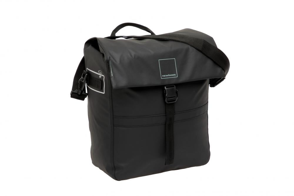 New Looxs Radtasche Leeds Single Black 18 l Black - praktische Alltagstasche fürs Bike