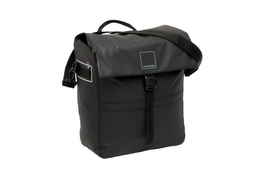 New Looxs Radtasche Leeds Single Black 18 l Black - praktische Alltagstasche fürs Bike