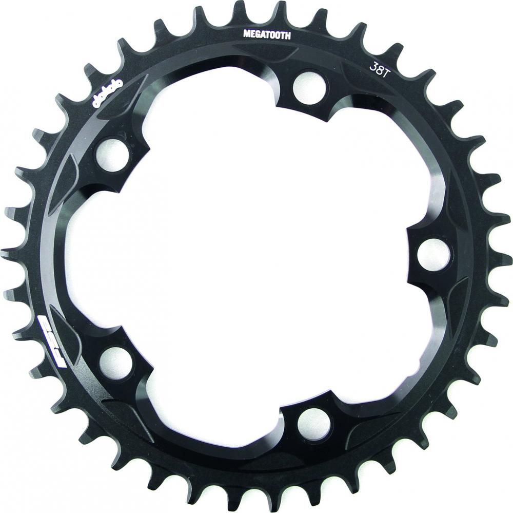 FSA Kettenblatt Road Super Megatooth 5-Arm 110 mm x 40 T Schwarz - sicherer 1x-Antrieb