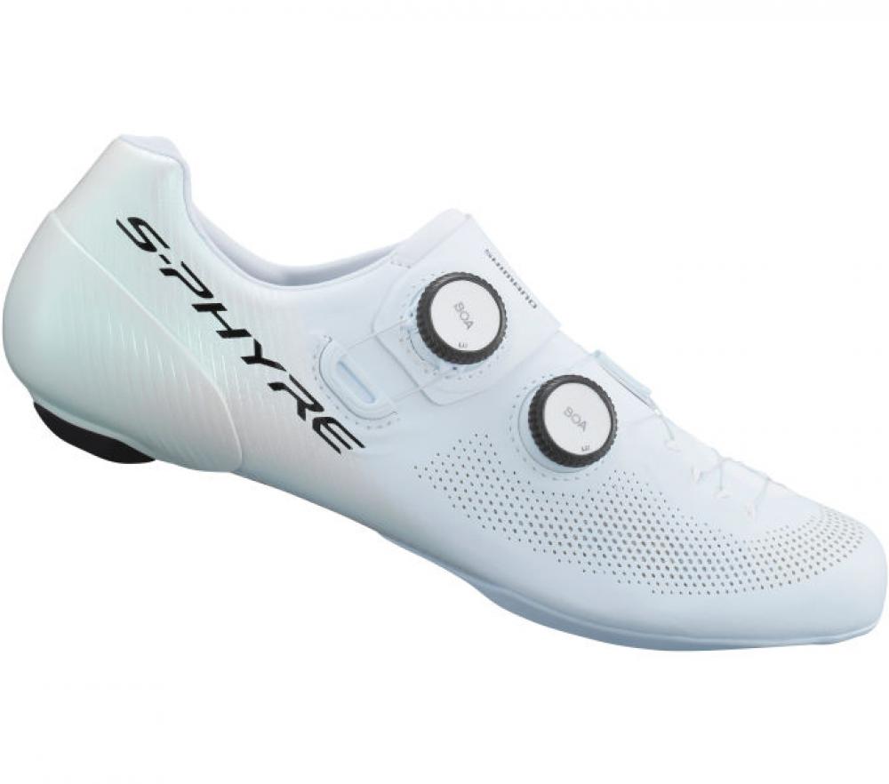 SHIMANO RC903 Rennradschuhe - SPD-SL, Damen/Herren, Wide, Größe 43, Weiß