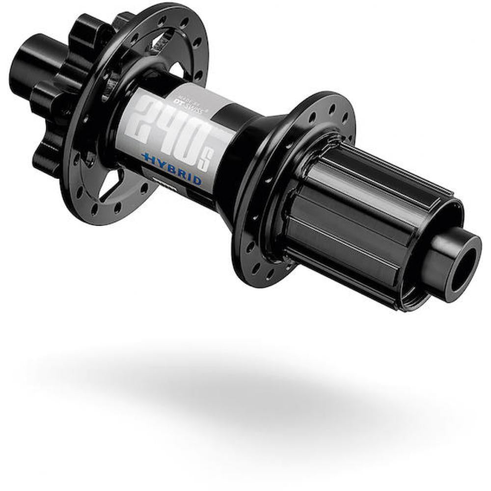 DT Swiss Nabe Hybrid MTB HR 240 S 32 Loch schwarz - extrem robuste Hinterradnabe