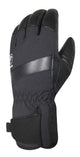 CHIBA Lady Roses II - wasserdichte Damen-Radhandschuhe schwarz, Gr. 8,5