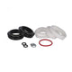 RockShox Gabel Dust Wiper Upgrade Kit 32mm,sw,geflanscht,reibungsarme Dichtung