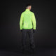 CHIBA Race Performance Jacke - wasserdicht, winddicht, atmungsaktiv, neongelb, Größe L