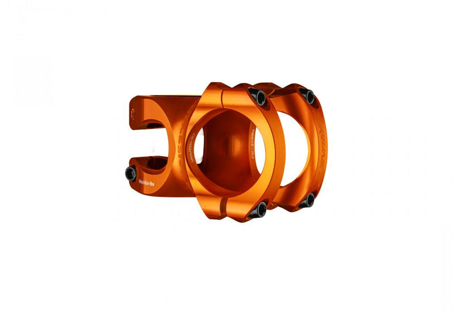 Race Face Turbine R Vorbau, 35.0mm, 32mm, orange - stabiler MTB-Vorbau für aggressive Trails