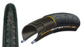 Continental Super Sport Plus Drahtreifen 28-622 schwarz, zeigt Profil und interne Bauweise im Querschnitt.