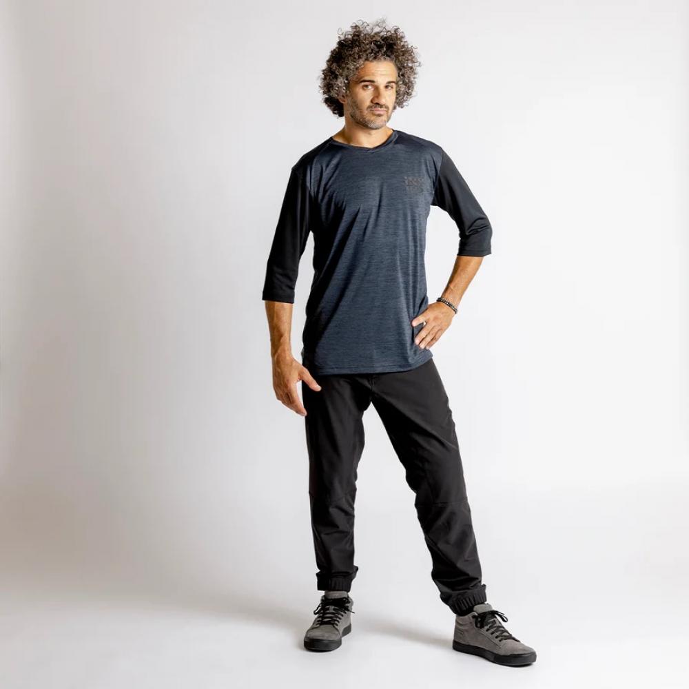 IXS Sports Division iXS Carve Pants M black - atmungsaktive Bike-Hose mit Vollschutz
