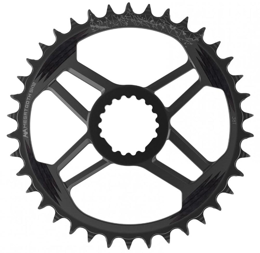 FSA Gradient Modular Kettenblatt 34T Direct Mount - Megatooth MTB Kettenblatt Schwarz