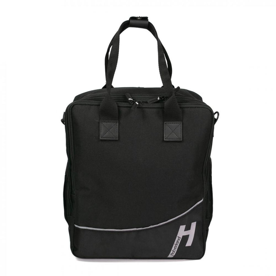 Haberland Frontträger-Rucksack More Than Work schwarz - vielseitige Tasche für Frontgepäckträger