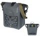 Basil Einzelpacktasche Navigator Storm M schwarz 34x28x17cm12 bis 15l Hook-On