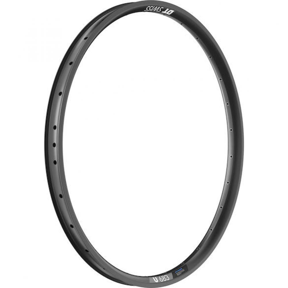 Felge Hybrid U 683 27,5" 28 Loch Schwarz - Robuste E-bike-felge Für Hohe Lasten