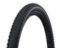 Schwalbe G-ONE OVERLAND PRO Evolution 40 schwarzer Gravel Faltreifen für Straße & Offroad mit markantem Profil.