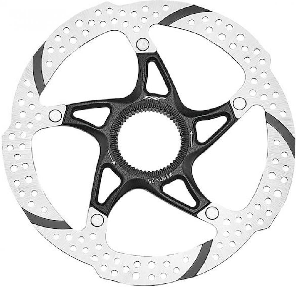 Bremsscheibe Tr-25 Centerlock Ø 160 Mm - Zweiteiliges Design Mit Aluminium Spider