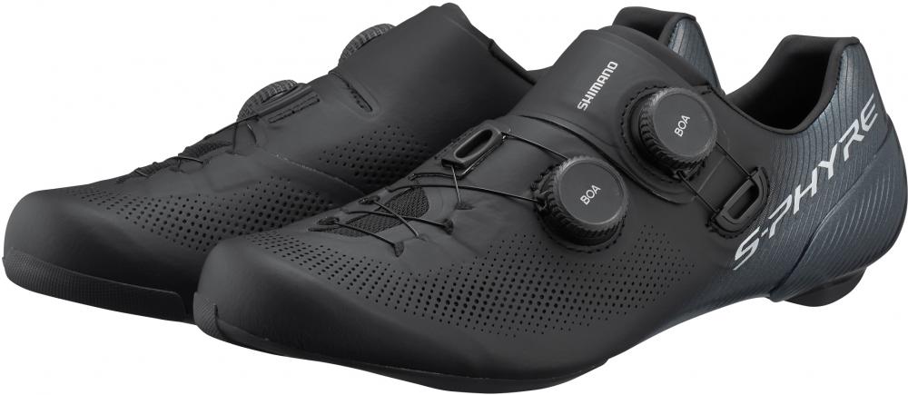 SHIMANO SHIMANO Fahrradschuhe RC903 Damen/Herren Road SPD-SL - 45, Schwarz