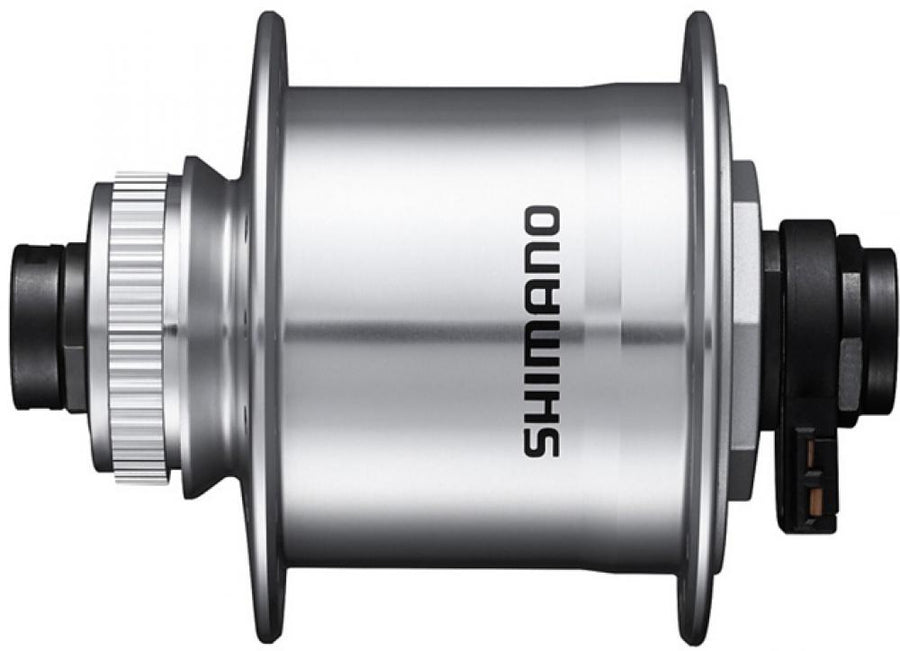 SHIMANO Nabendynamo DH-UR705-3D 6 Volt/3 Watt 32 Loch Center-Lock Silber - 705-3, Silber