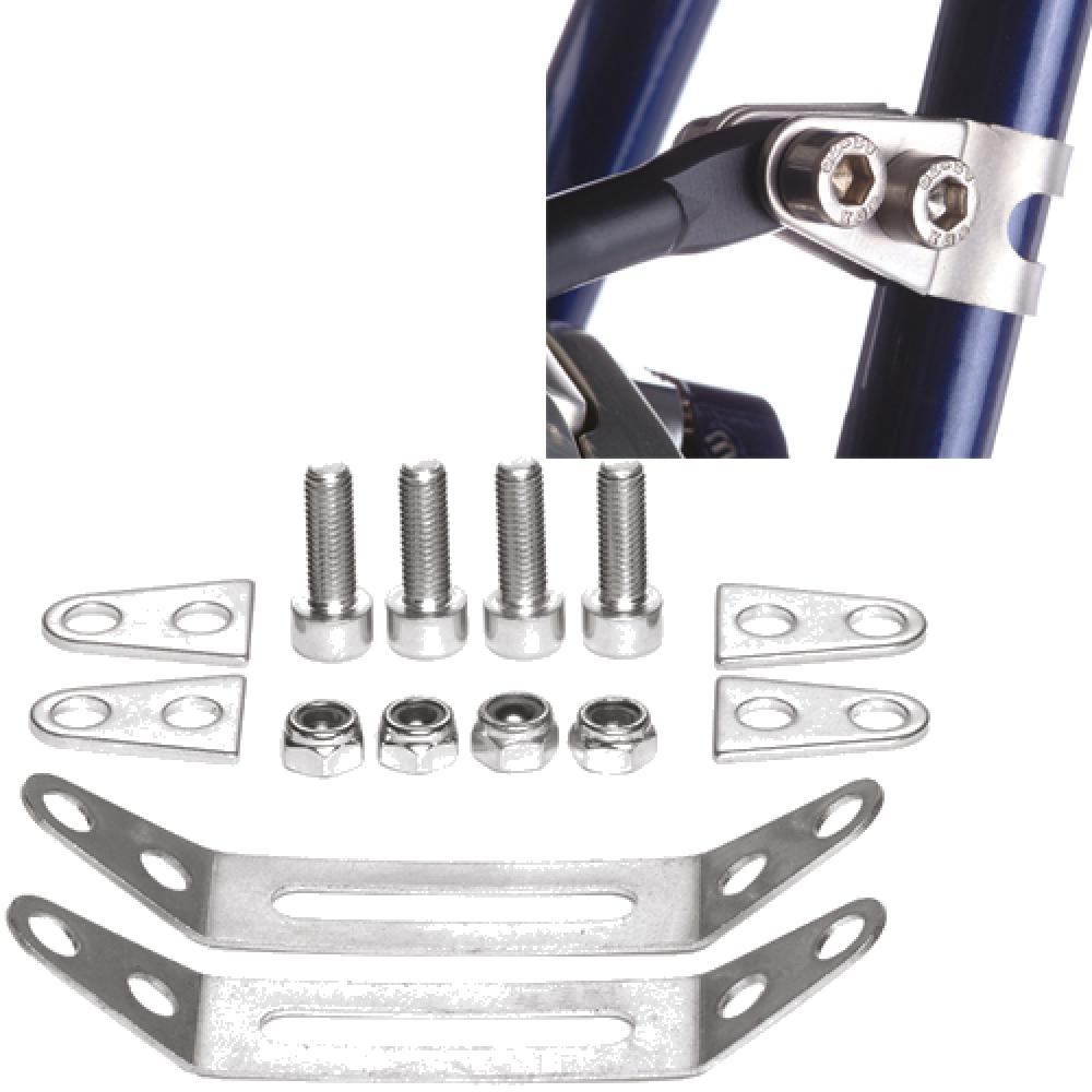 Clamp Set Gepacktragermontage Set Fur Sitzstreben Ohne Osen Durchmesser 14 Mm