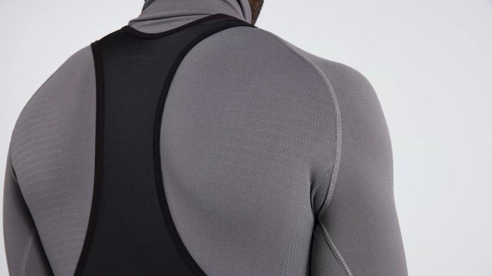 SEAMLESS ROLL NECK BASELAYER LS MEN GRY S/M - Bekleidung