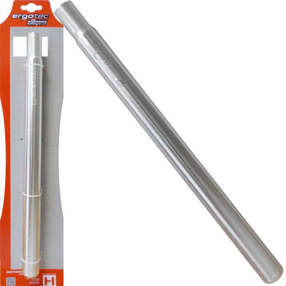 Ergotec Sattelstütze Alu Kerze 27,0 x 300 mm silber