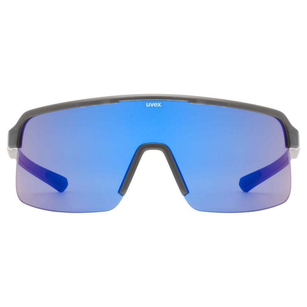 uvex Dyrt Smoke Matt - Mirror Blue Sonnenbrille, Einheitsgröße