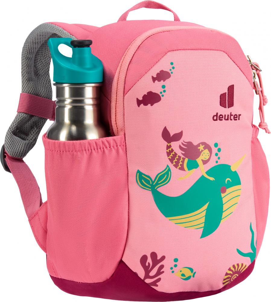 Deuter Pico Kinderrucksack 5 Liter Blossom-Dahlia - Leichter Kinder-Rucksack für Kindergarten und Wanderungen