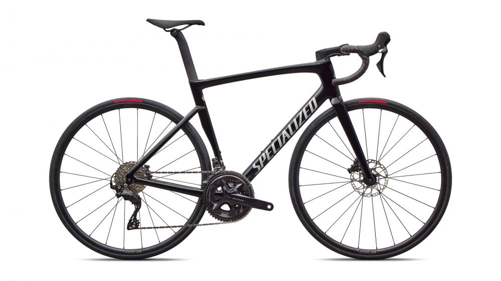 Specialized Tarmac SL7 Sport Rennrad - Größe 58, Black Deep Lake Metallic, FACT 9r Carbon, Shimano 105, DT Swiss R470