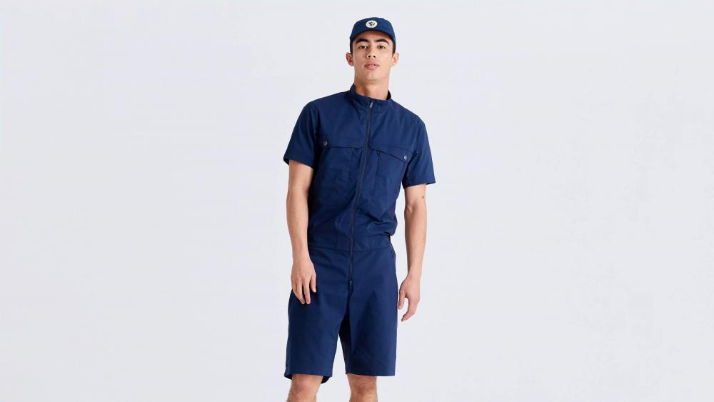 Sun Field Suit Herren Navy Größe L - Leichter Outdoor-Anzug für Sommer - S/F SUN FIELD SUIT MEN